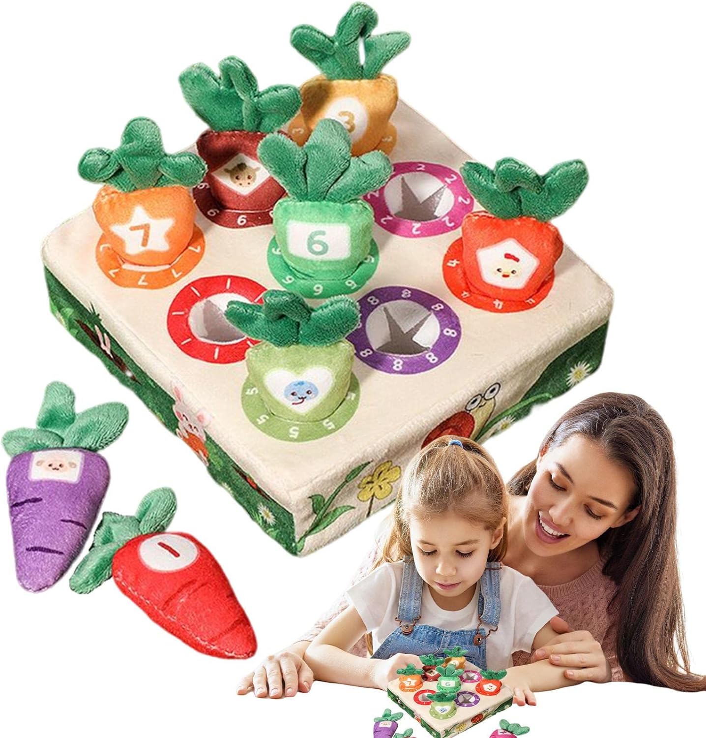 Fun Learning Veggie Playset - Luxicro