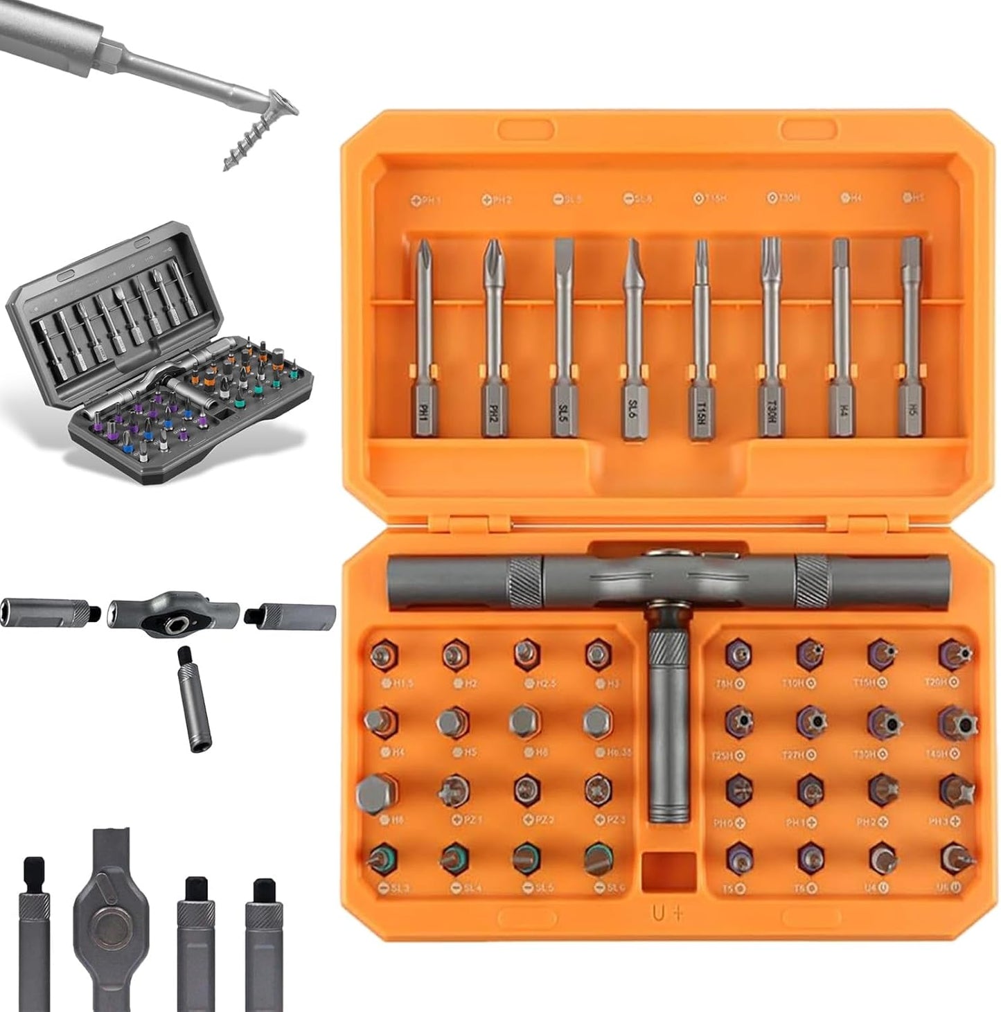 Portable 42-in-1 Multi Tool Screwdriver Set