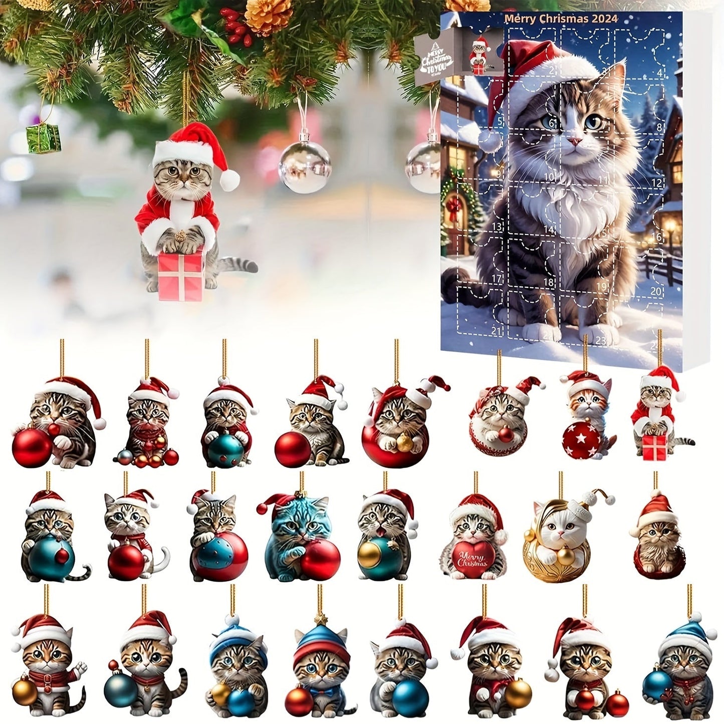 Fun Kitty Advent Calendar - Luxicro