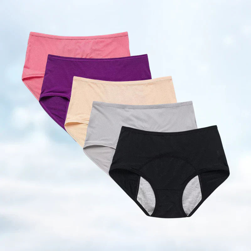 Comfortable Leak Proof Briefs (5 Pack Deal)