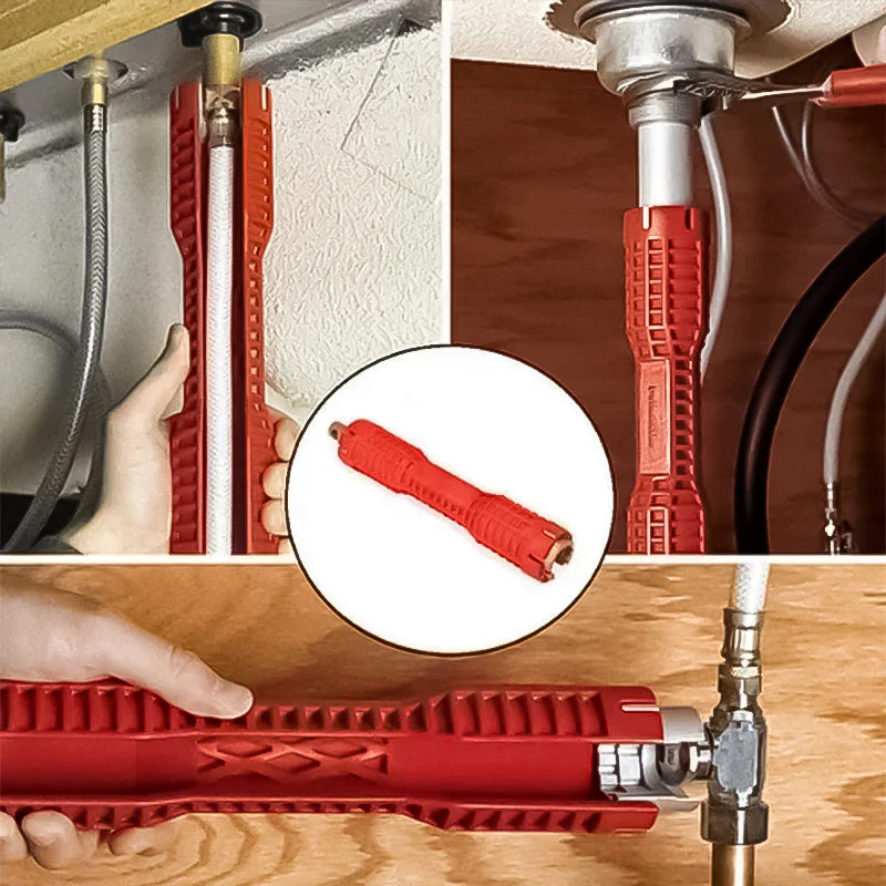 Multi-Functional 8-in-1 Sink Wrench Set - Luxicro