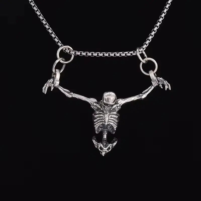 Fashionable Bar Chain Cross Necklace
