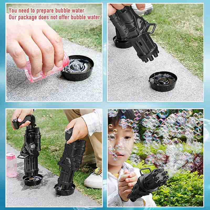 Fun Kids Electric Bubble Blaster 2-Pack
