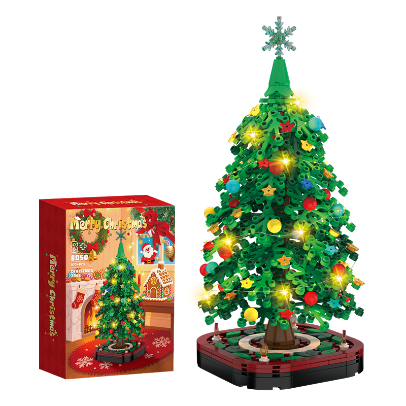 Miniature Snap Together Holiday Tree Blocks