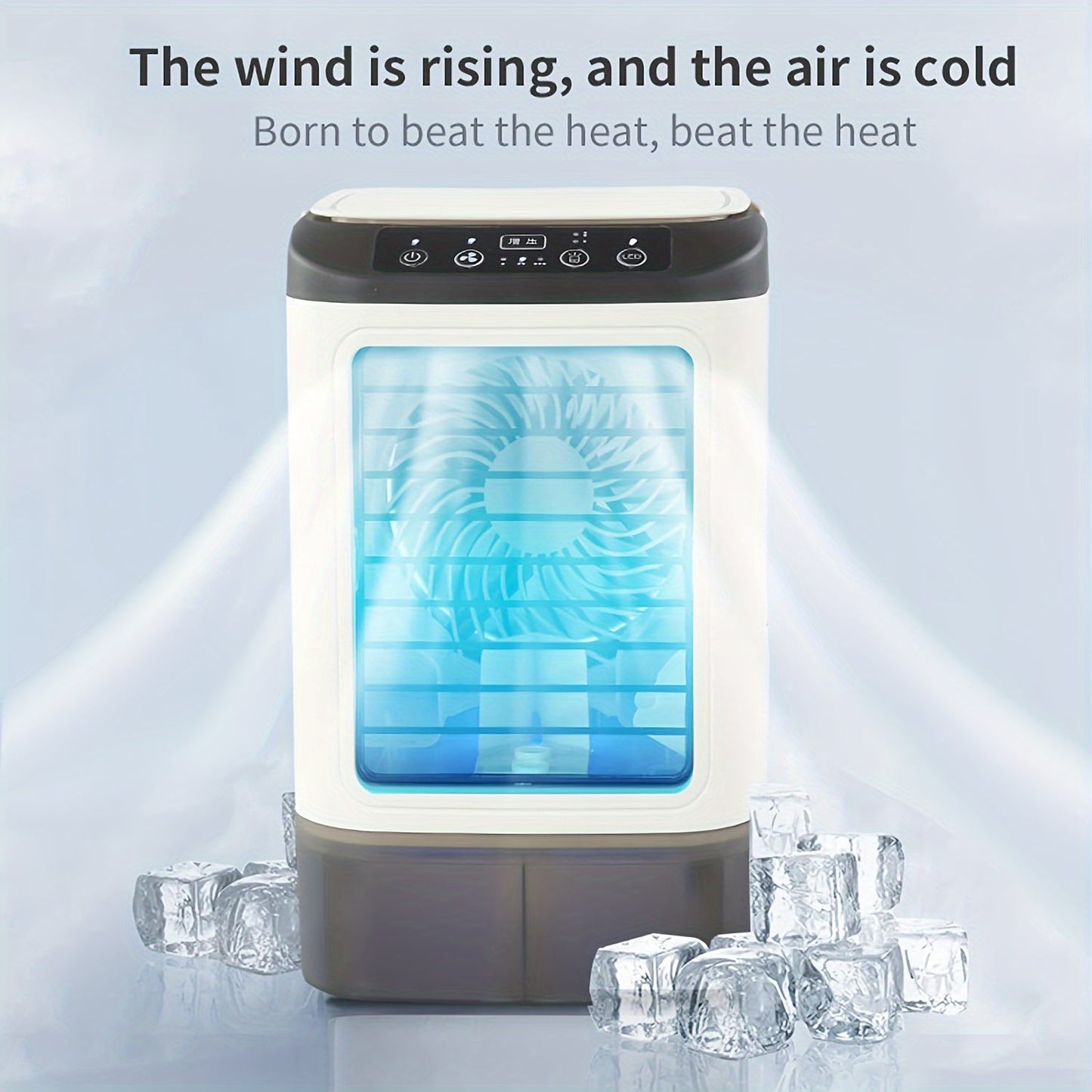 Compact Portable USB Air Cooler Humidifier