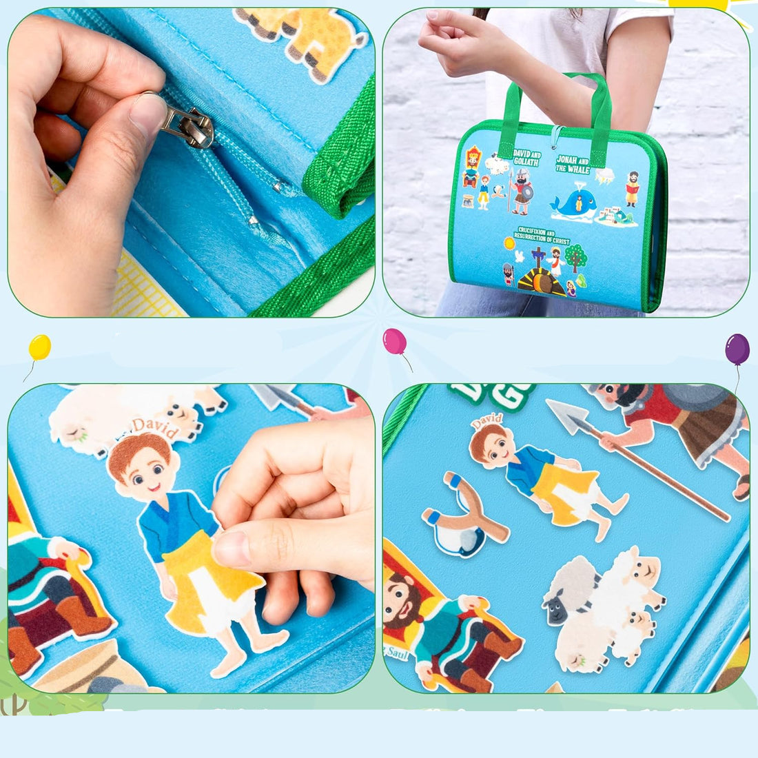 Christian Children's Interactive Bible Book