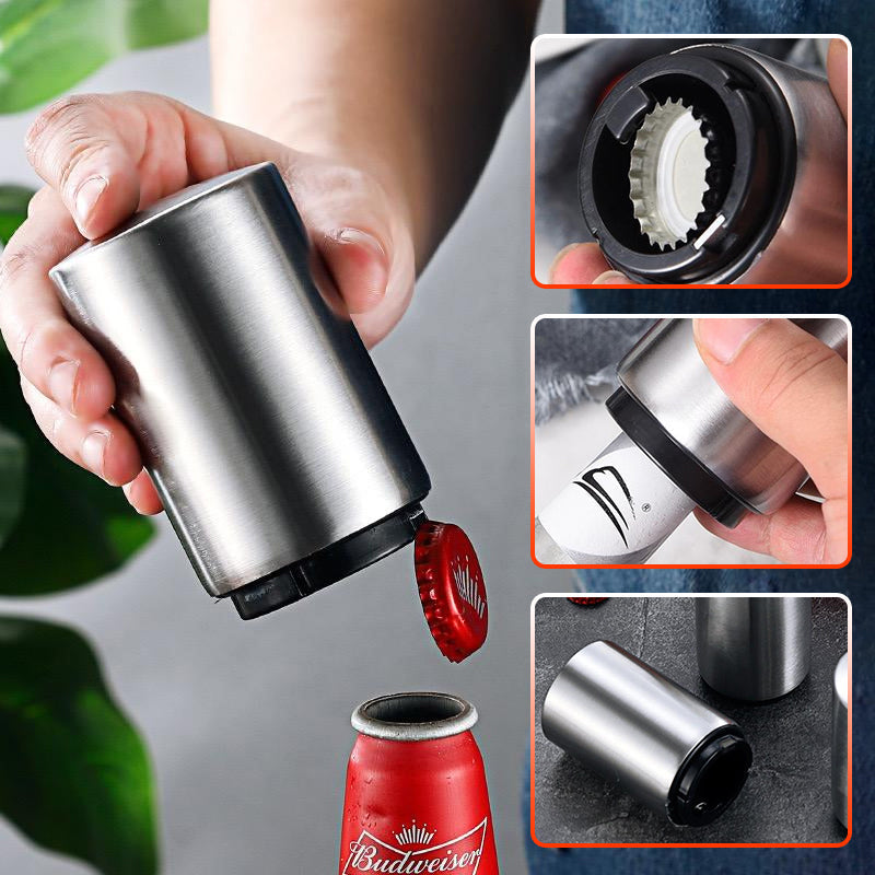 Simple Quick Beer Opener Cap - Luxicro