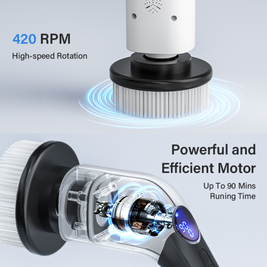 Quick Power Spin Brush Washer