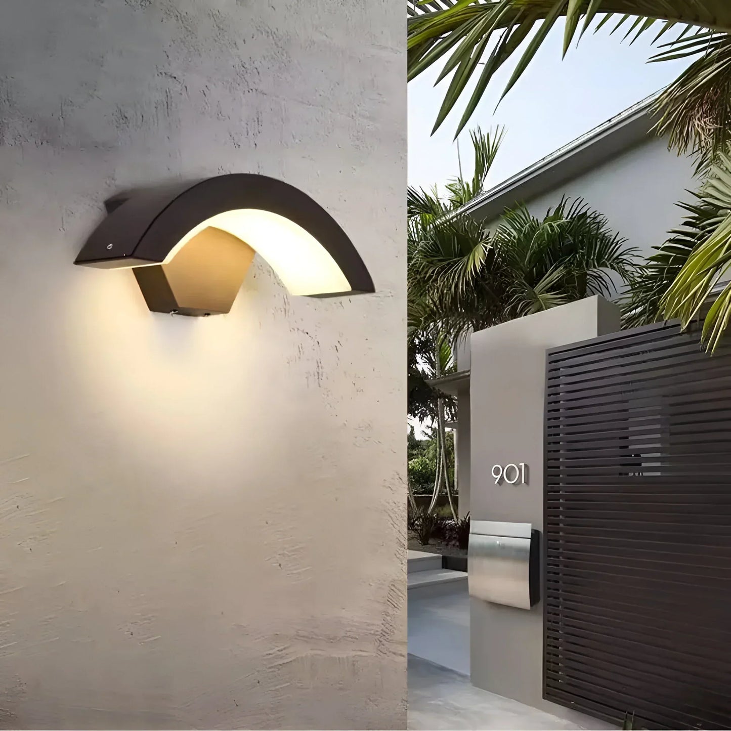 Stylish Outside LED Wall Lamp
