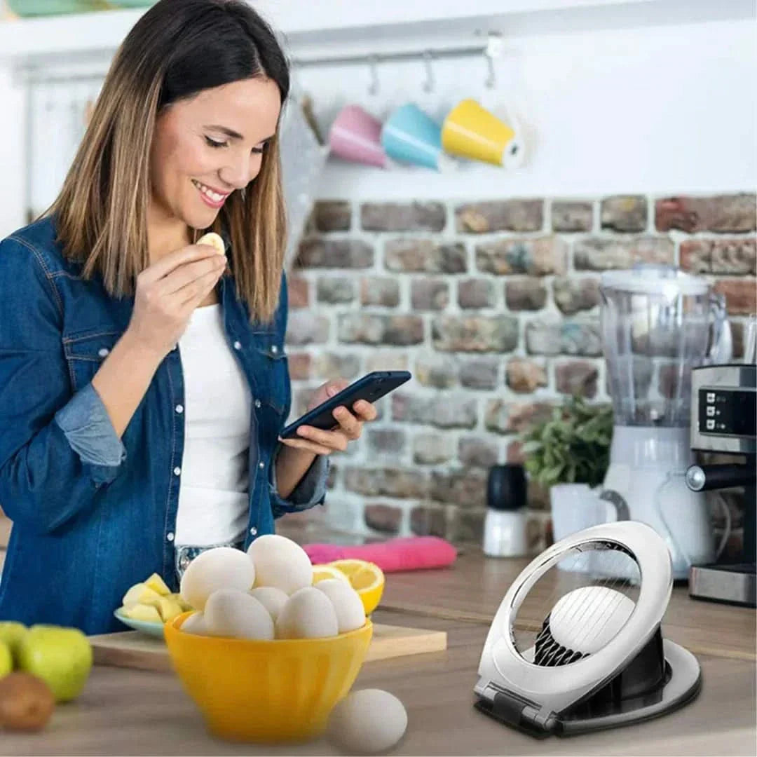 Multi Functional Sharp Egg Slicer