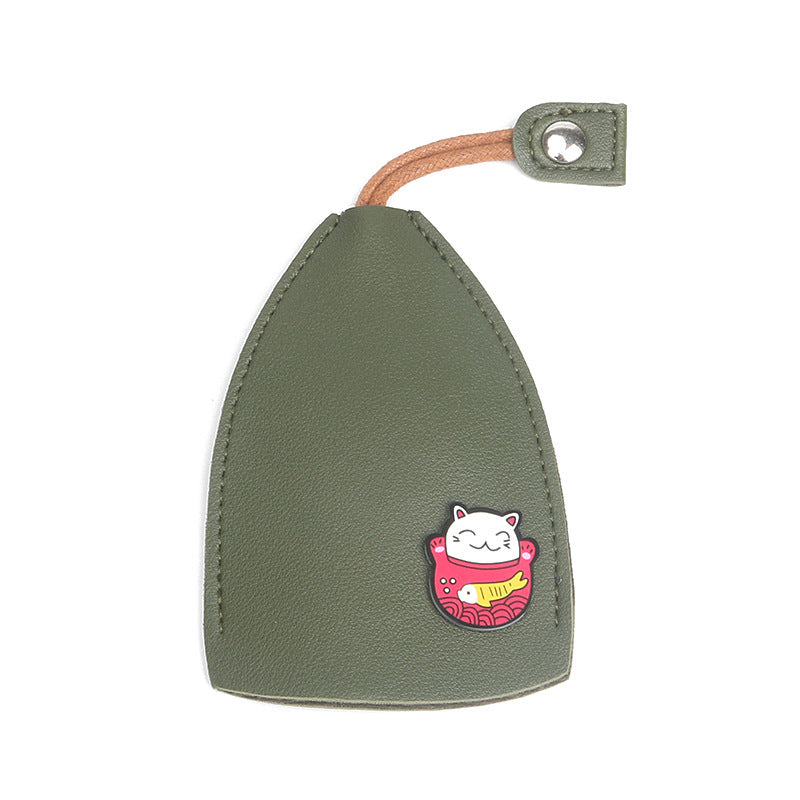 Vibrant Fruit Pattern Key Pouch
