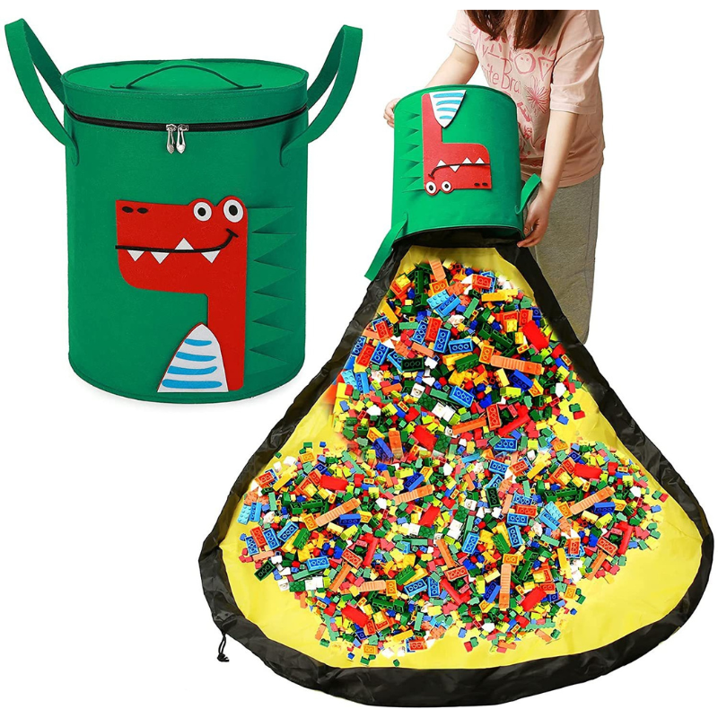Colorful Kids Storage Bucket