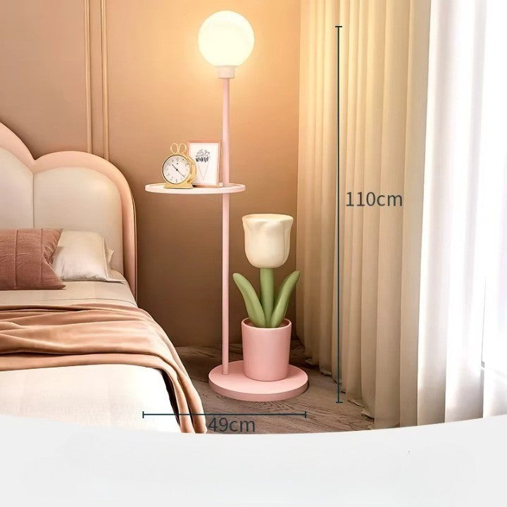 Elegant Flower Table Floor Lamp