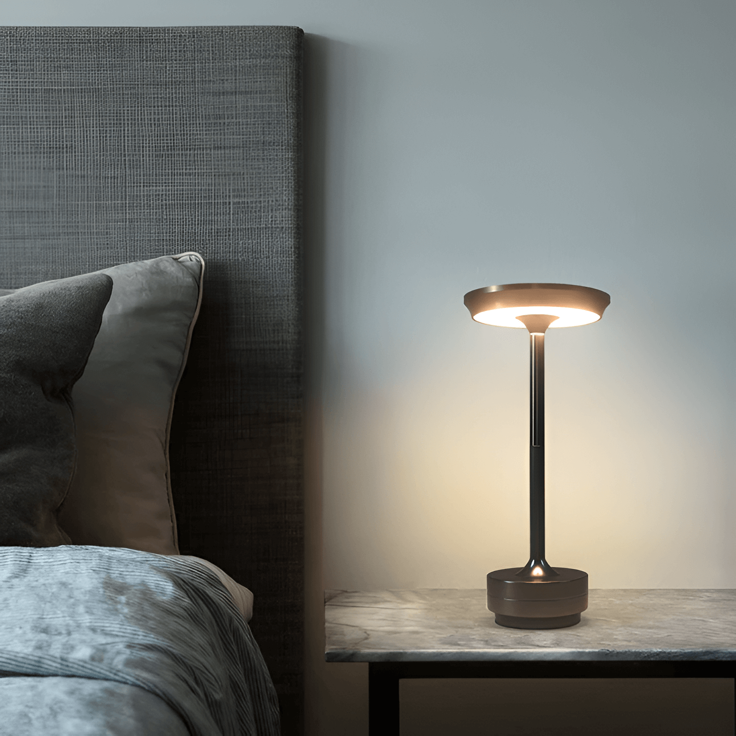 Portable Dimmable LED Desk Light with USB Charging