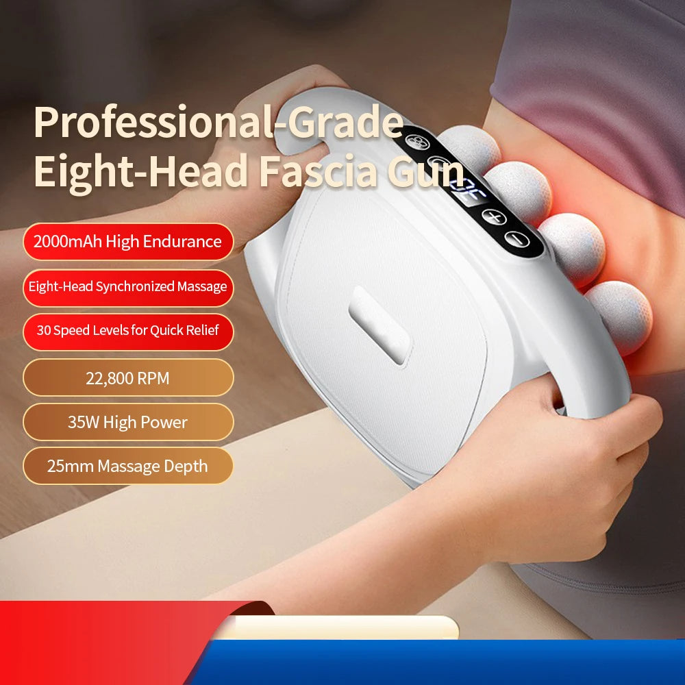 Deep Tissue | Intense 8-Node Electric Massager for Pain Relief