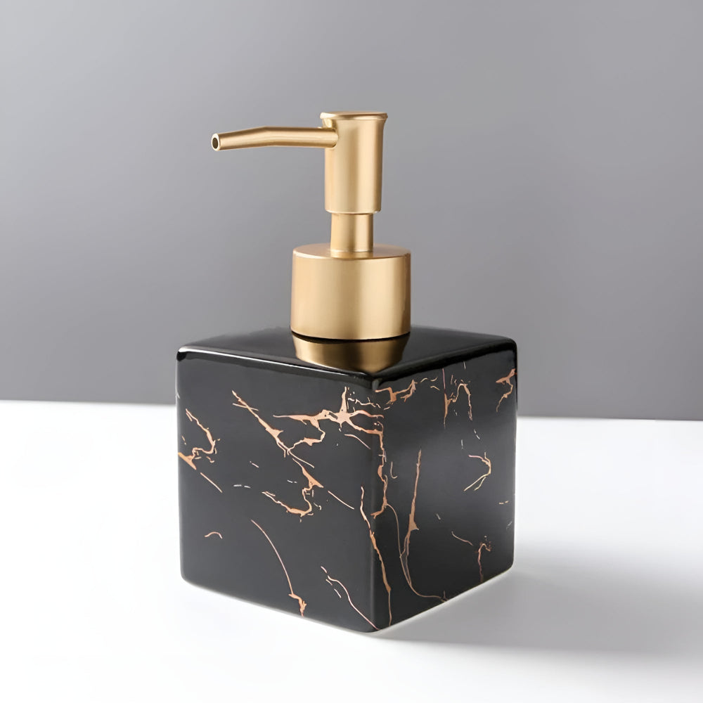 Elegant Stone Bathroom Soap Dispenser