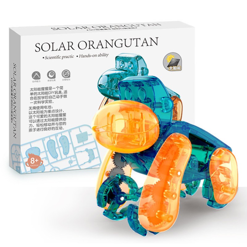 Easy Build Solar Animal Toy Set