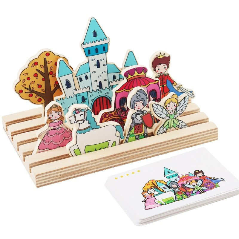 Challenging Wooden Brain Teaser Toy