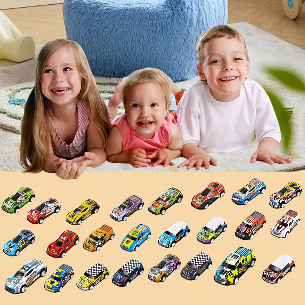 Fun Kids Countdown Calendar 24 Mini Cars