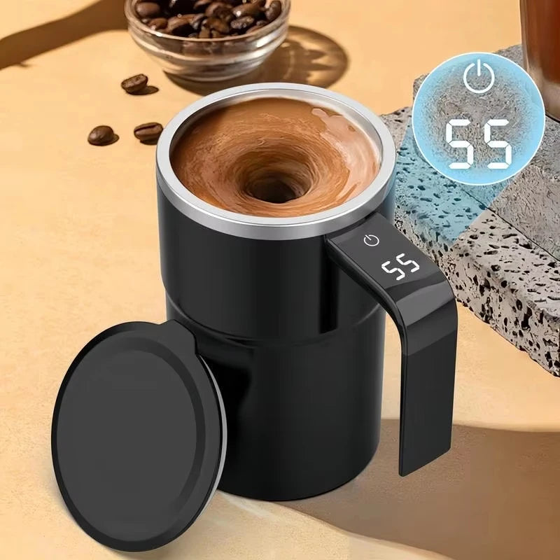 Colorful Auto Stirring Thermal Coffee Mug - Luxicro