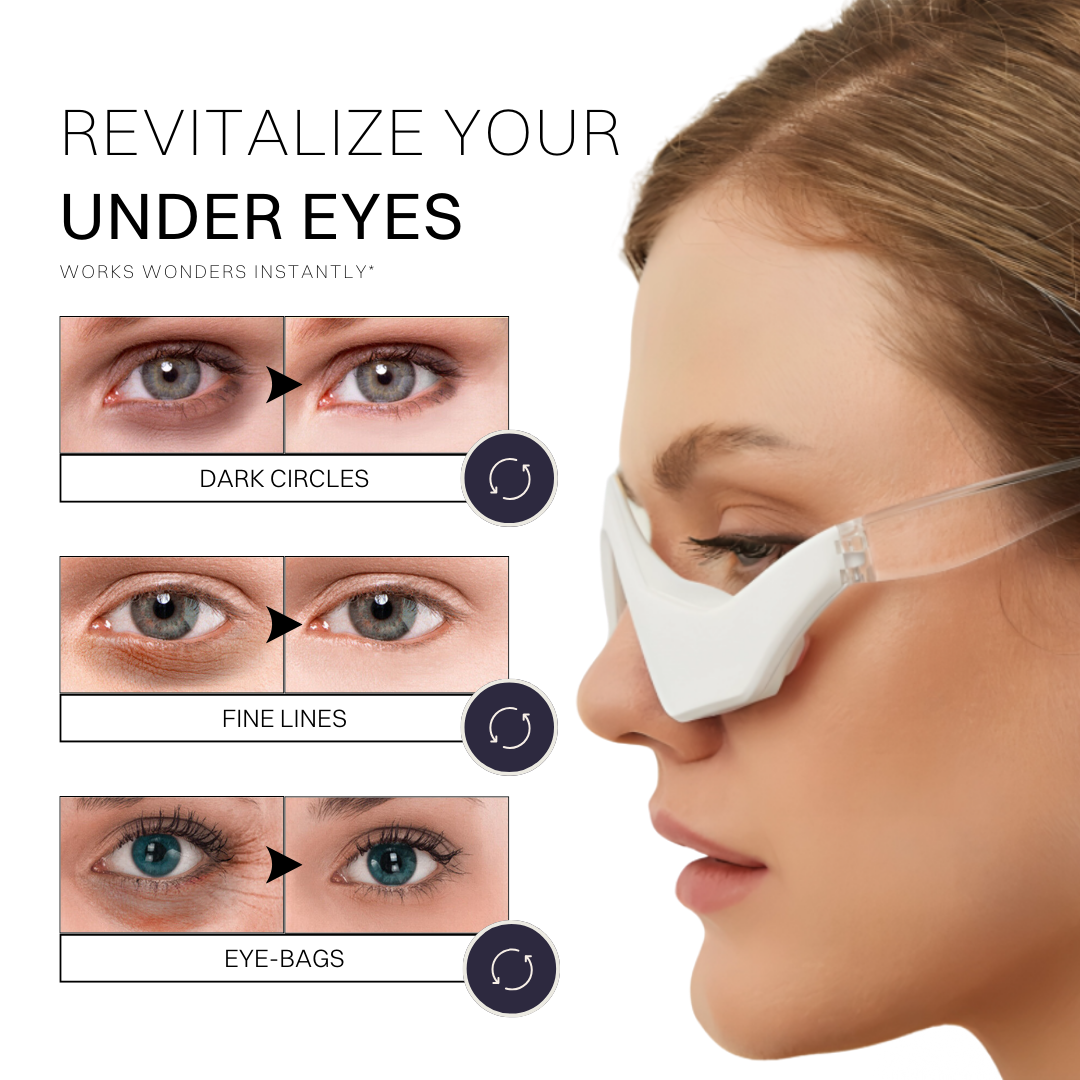 Anti Aging Eye Mask with Red Light Therapy