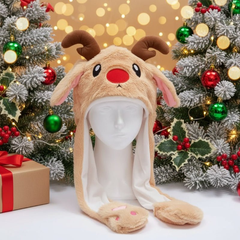 Cute Rabbit Winter Hat with Soft Ears