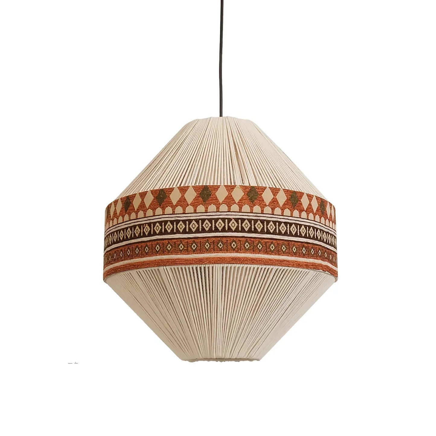 Unique Global Chic Pendant Light With Tassel Detail