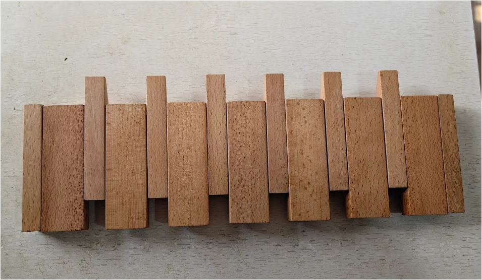 Space Saving Wooden Coat Hook Wall Rack