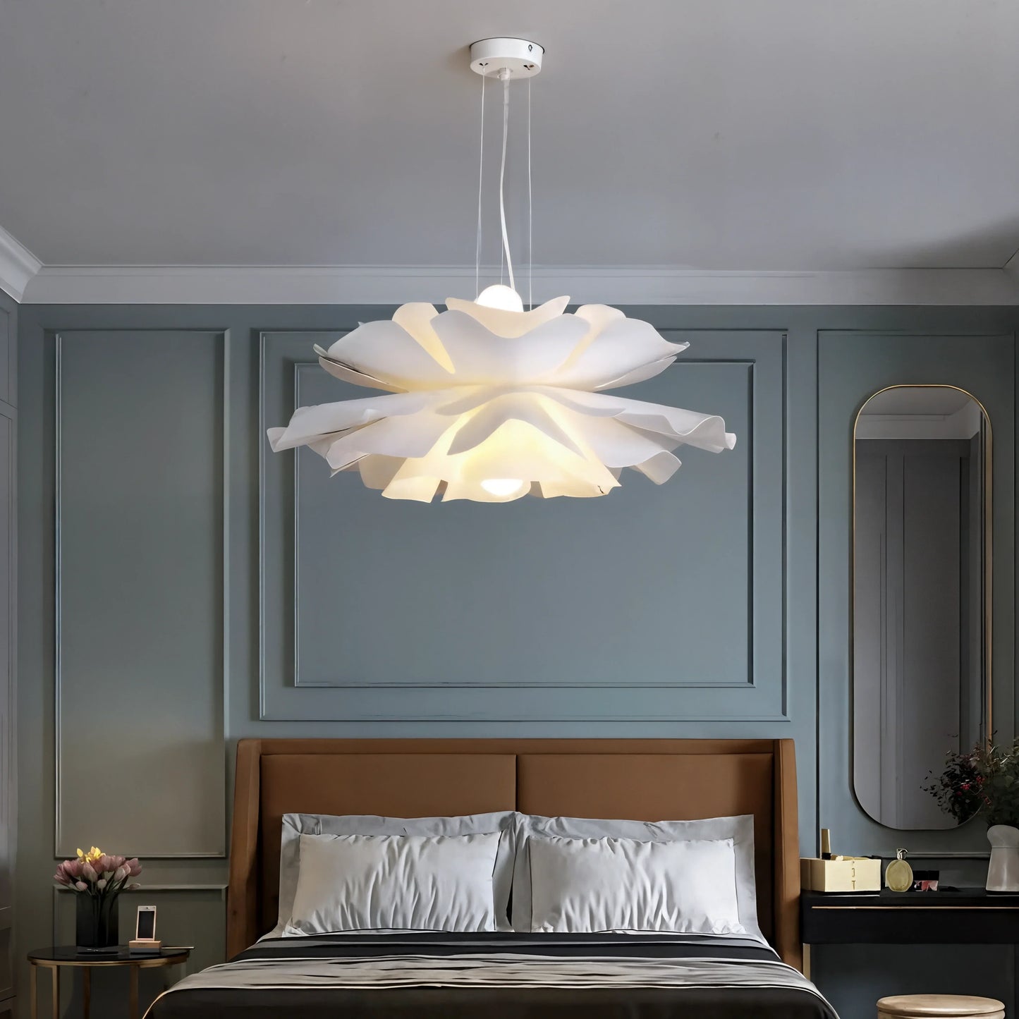 Beautiful Floral Ceiling Light Fixture