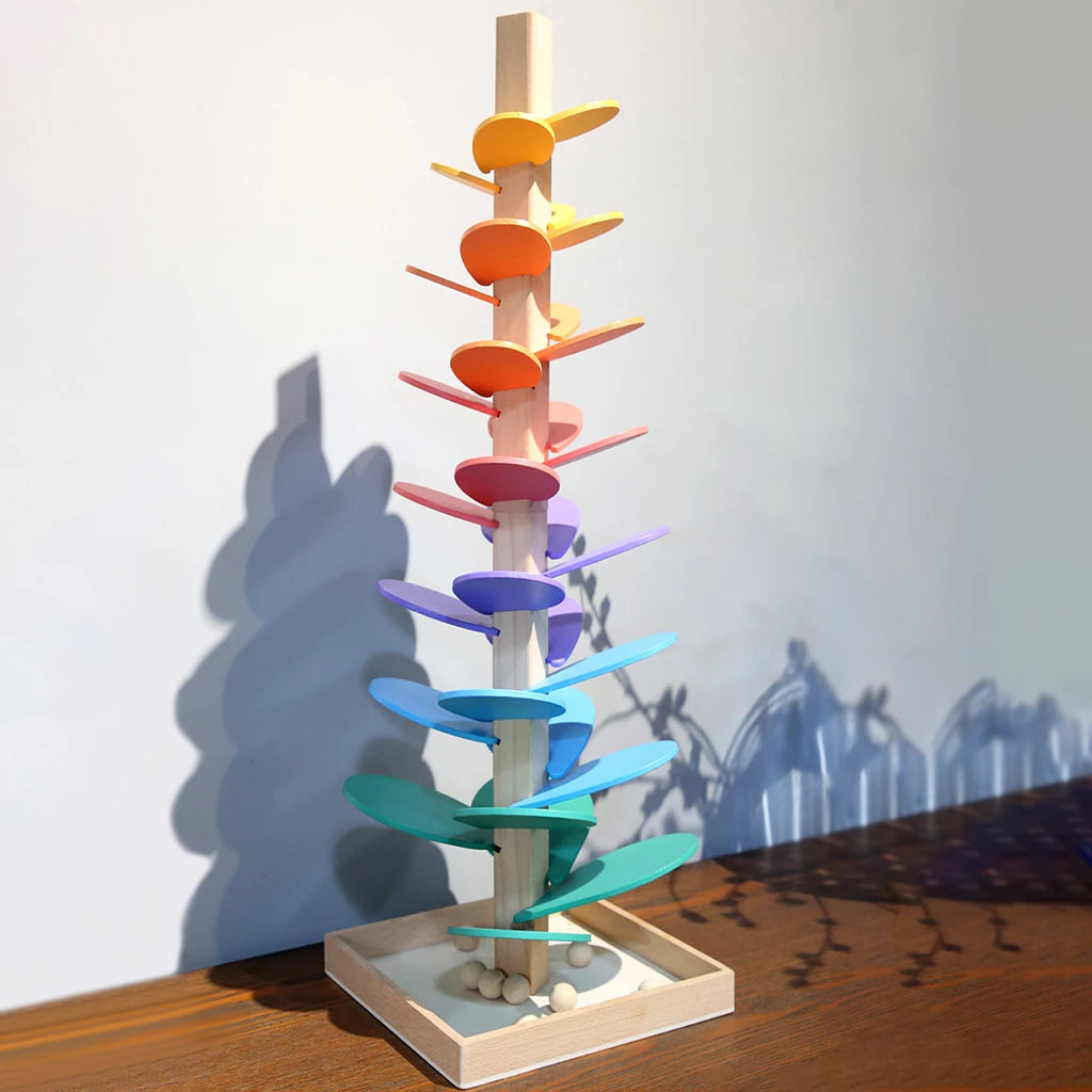 Colorful Musical Marble Tree Toy for Children