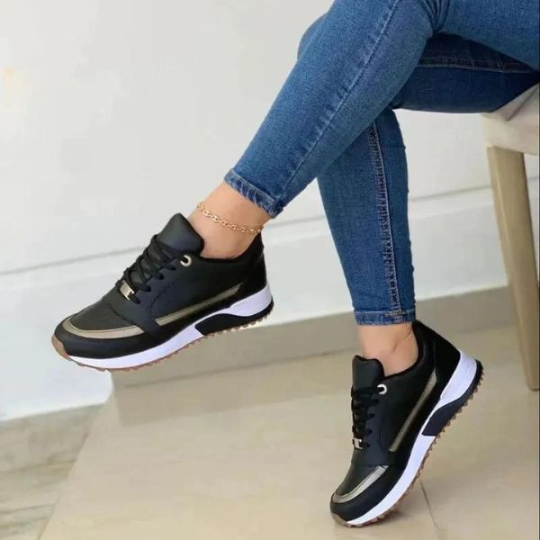 Casual Women's Lace Sneakers for Daily Wear