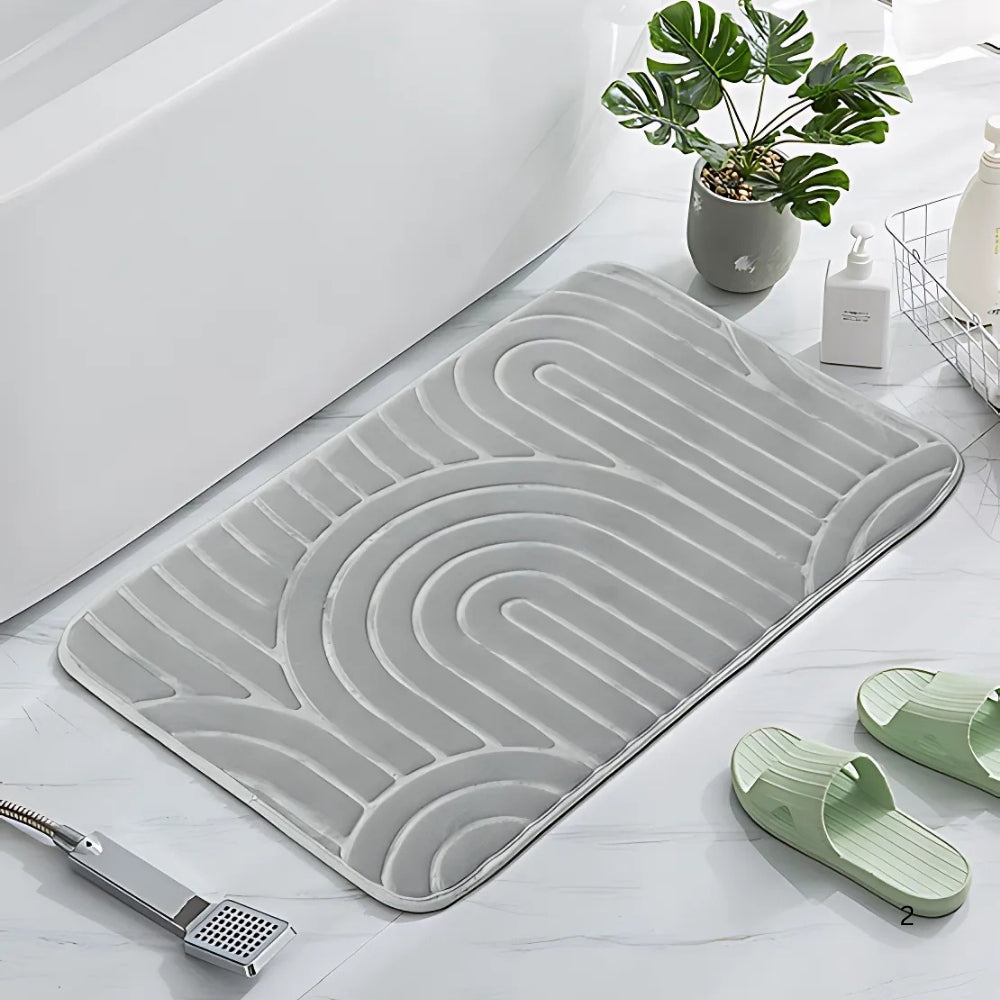 Soft Plush Circle Bath Mat