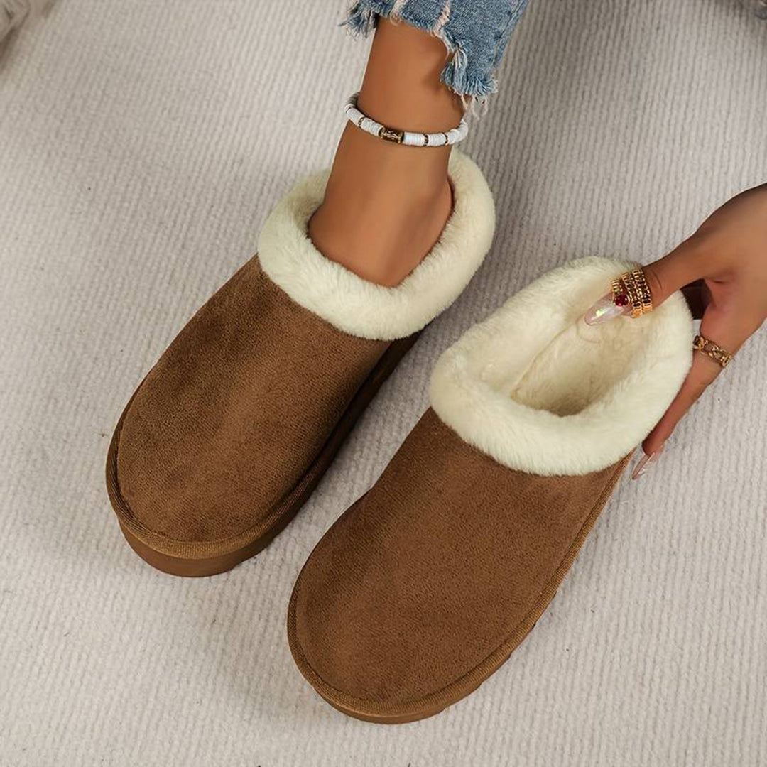 Warm Waterproof Women's Snow Boots for Winter