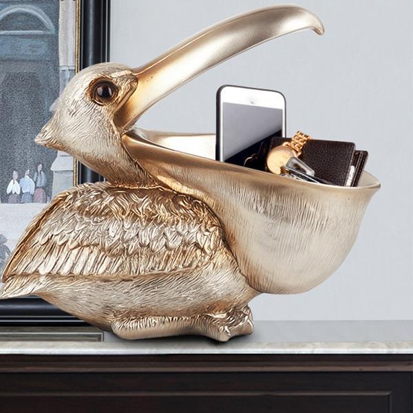 Decorative Resin Storage Box - Versatile Organizer Basket