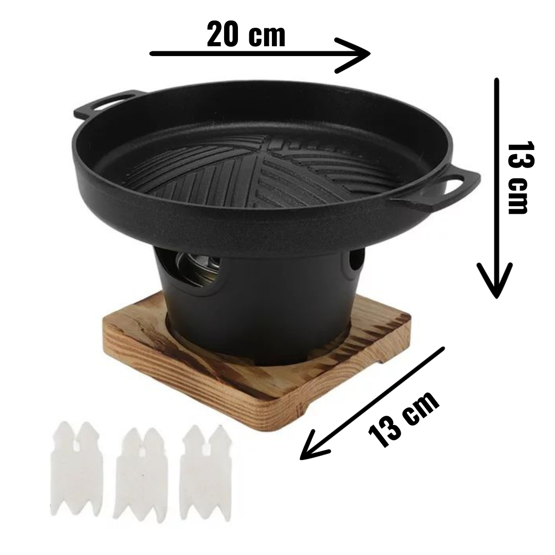 Space Saving Outdoor Gas BBQ Grill Kit