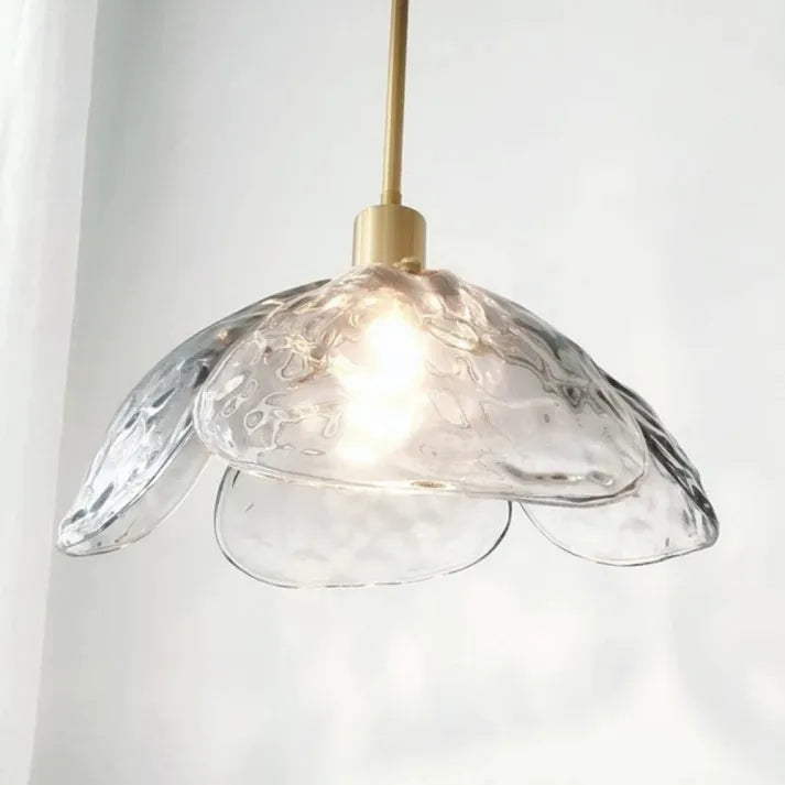 Soft Glow Glass Table Lamp For Bedroom