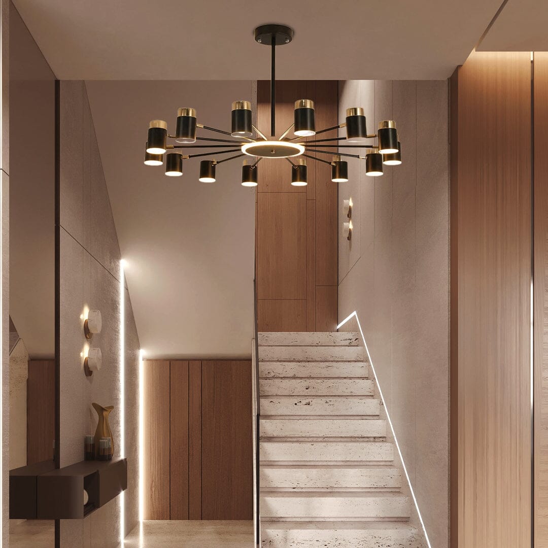 Luxury Dimmable Crystal Ceiling Lamp Fixtures