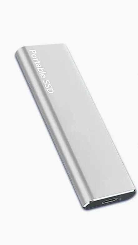 Slim 4TB Portable External Hard Drive for Safe Data Backup