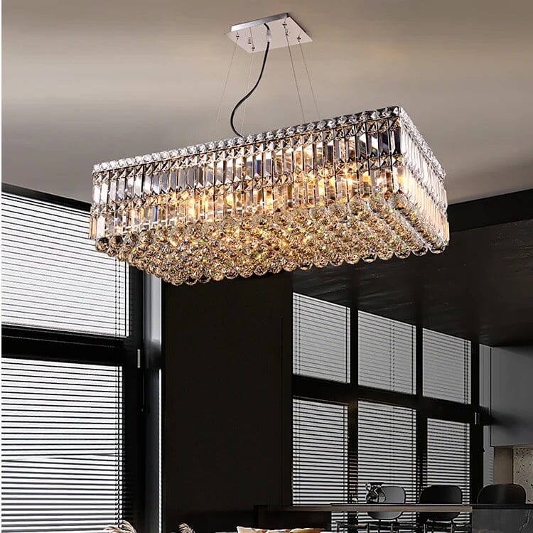Luxurious Green Crystal Lighting Fixtures