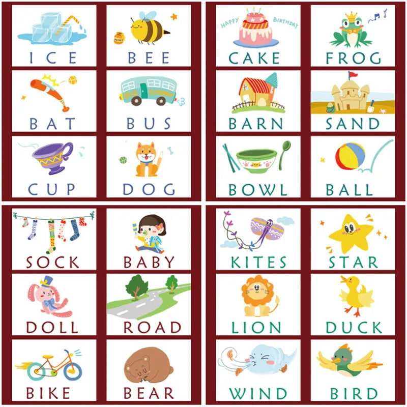 Fun English Learning Puzzle Toy