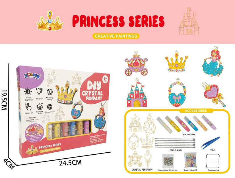 Fun Crystal Pendant Making Kit for Kids