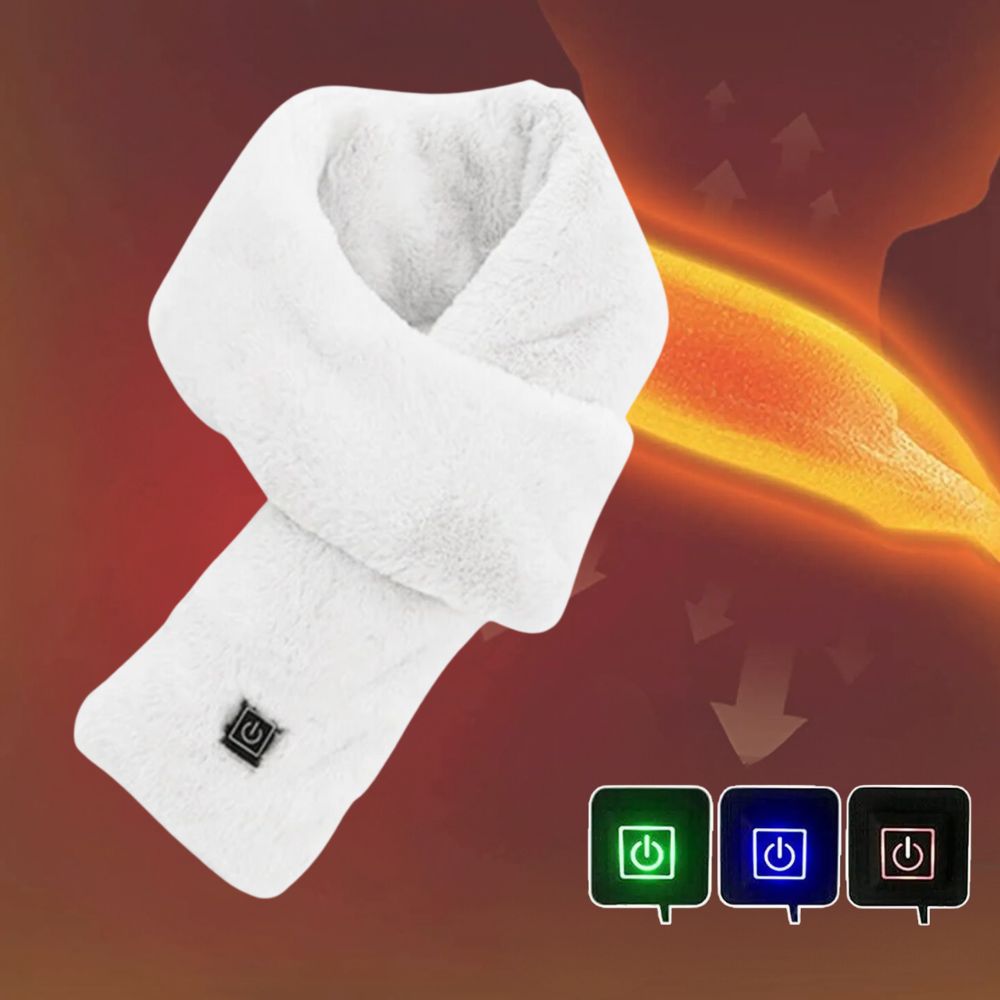 Soft Plush Electric Neck Wrap Scarf