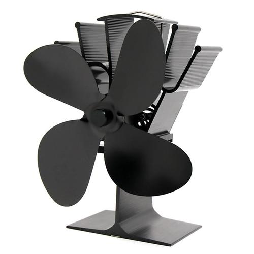 Heat Powered Stove Fan Aluminum Blower - Luxicro