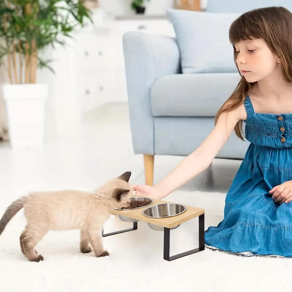 Raised Pet Food Bowl - Luxicro