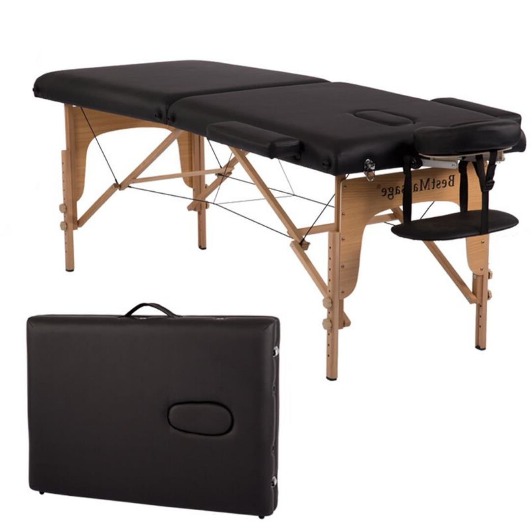 Portable Folding Massage Bed with Carrying Bag - Luxicro