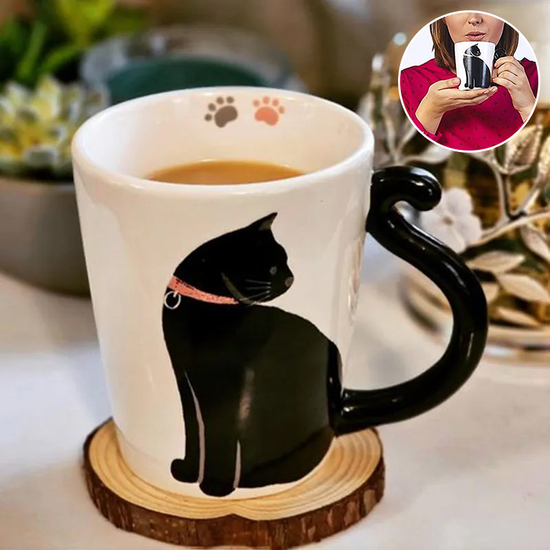 Cute Cat Fortune Coffee Mug - Luxicro