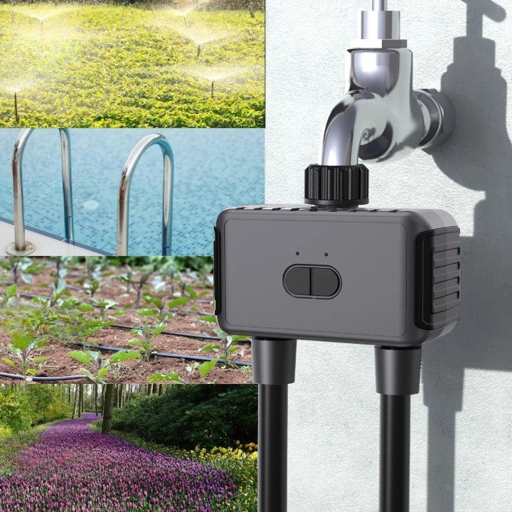 Wireless Automatic Garden Water Timer Controller - Luxicro