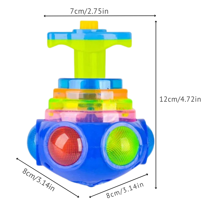 Bright LED Spinner Toy