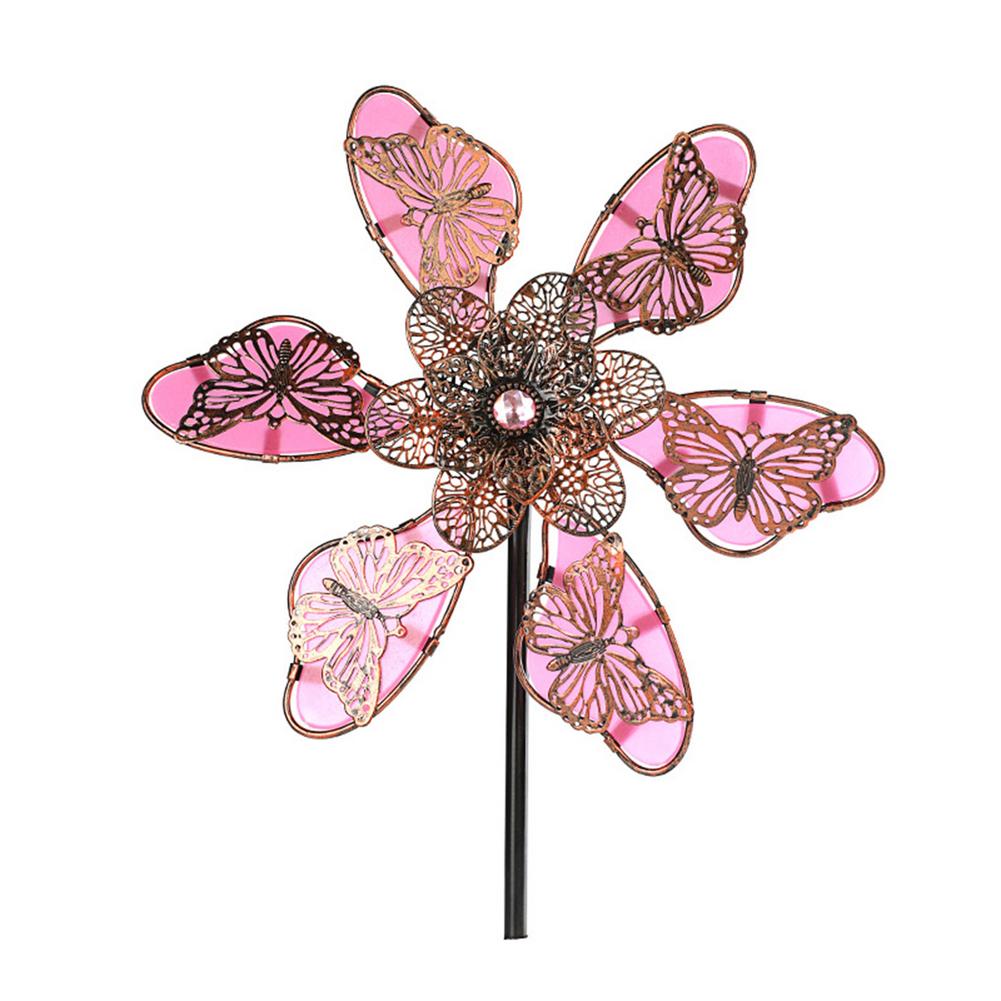 Vibrant Outdoor Yard Windmill Decoration