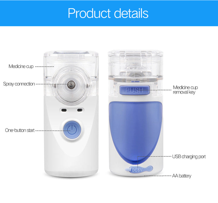 Handheld Mini Nebulizer for Children and Adults
